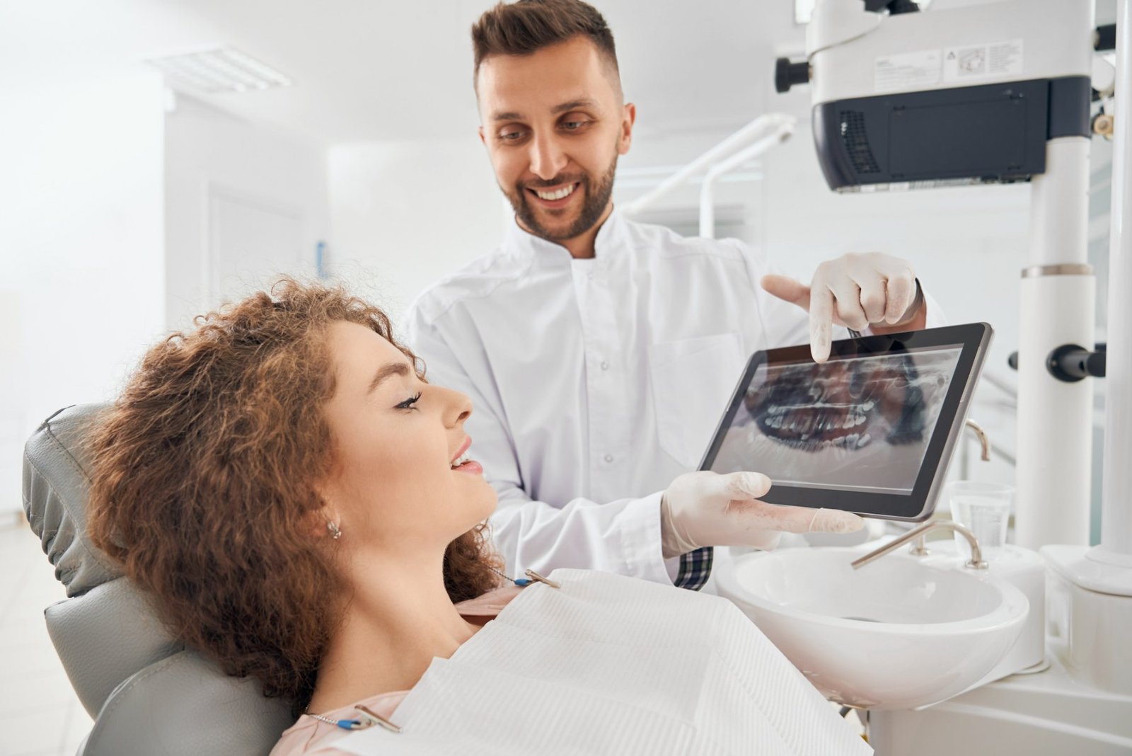 Illustrative prepared dental operatory